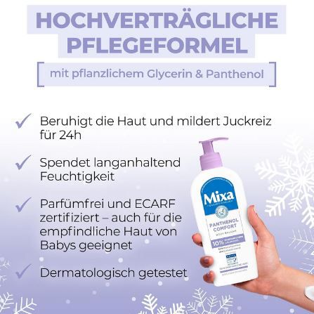 Mixa Panthenol Pflege Set mit Creme & Lotion ab 6,45€ (statt 9€)