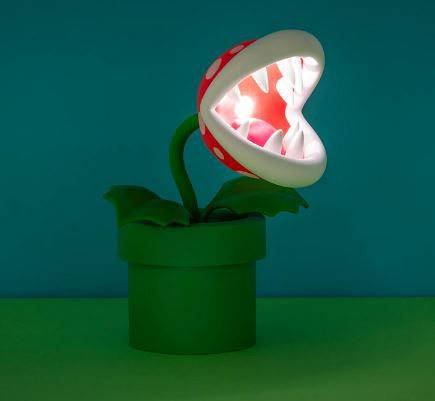 Paladone Piranha Pflanzen LED Lampe, 33cm für 29,74€ (statt 40€)
