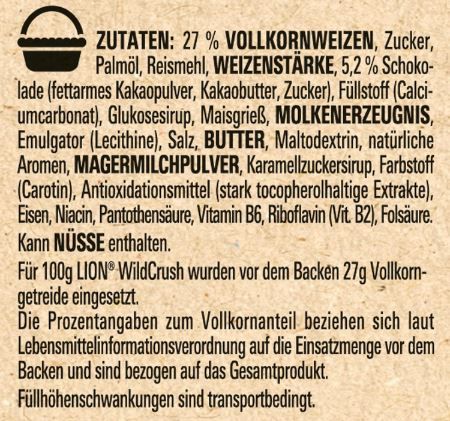 8er Pack Nestle Cerealien Lion WildCrush, je 360g ab 21,32€ (statt 32€)