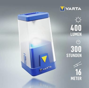 VARTA Outdoor Ambiance L20 LED Campinglampe für 11,64€ (statt 26€)