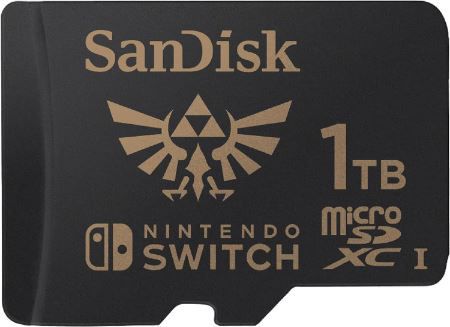 SanDisk microSDXC UHS I Speicherkarte Zelda Edition, 1TB für 115,99€ (statt 131€)