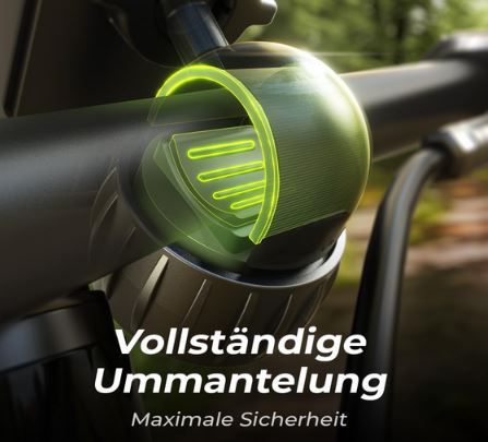 Lisen Universal Lenker Handyhalterung 360° Drehbar für 10,97€ (statt 18€)