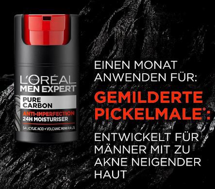 LOréal Men Expert Anti Pickel Gesichtspflege ab 5,69€ (statt 10€)