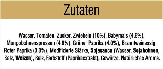 6er Pack Bens Original Sauce Süß Sauer Pikant, je 750g ab 17,38€ (statt 22€)