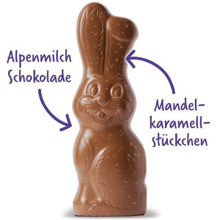 24er Pack Milka Schmunzelhase Daim, 45g für 10€ (statt 33€)