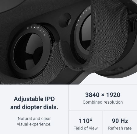 HTC VIVE XR Elite All in One XR & PC VR Brille für 849€ (statt 957€)