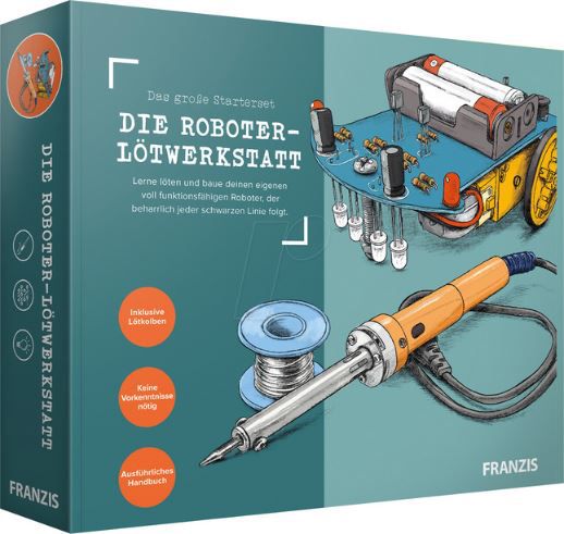 Franzis Die Roboter Lötwerkstatt für 29,95€ (statt 37€)