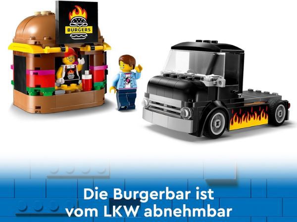 LEGO 60404 City Burger Truck Bauset für 13,32€ (statt 17€)