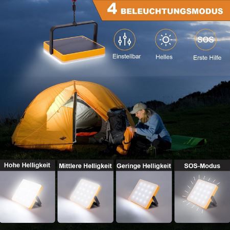 2er Pack Dexpole LED Camping Lampe mit 4 Modi für 18,49€ (statt 37€)