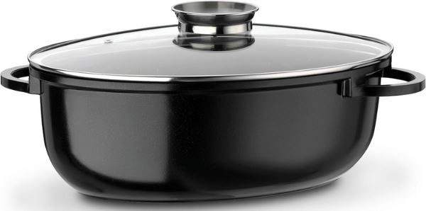 GSW Gourmet Ceramica XXL Bräter mit Aroma Glasdeckel, 10L für 71,50€ (statt 89€)