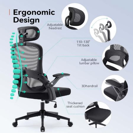 SIHOO M102C Ergonomischer Mesh Bürostuhl für 103,99€ (statt 156€)