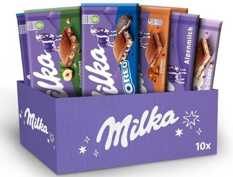 1Kg Milka Selection Box mit 10 Tafeln á 100g für 9,99€ (statt 13€)