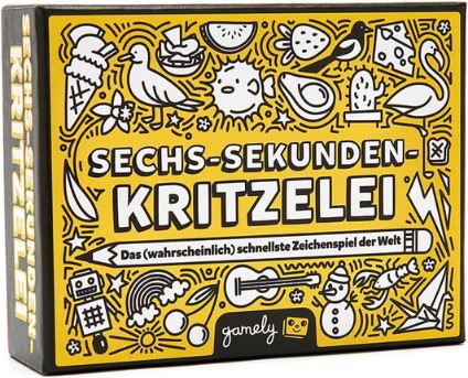 Gamely Sechs Sekunden Kritzelei, Zeichenspiel für 12,99€ (statt 29€)