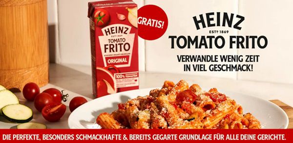 Mit Marktguru Heinz Tomato Frito Original gratis erhalten