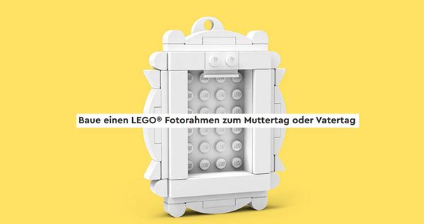 Gratis: LEGO® Fotorahmen bei Bauaktion im LEGO® Stores am 08.05.