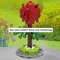 Bau eine LEGO® Rose zum Muttertag in LEGO® Stores am 29. & 30.04.