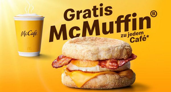 McMuffin® kostenlos in allen Mc Cafes   nur bis zum 12. Mai