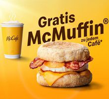McMuffin® kostenlos in allen Mc Cafes   nur bis zum 12. Mai