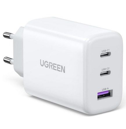 🔌 UGREEN 65W USB-C Ladegerät mit 3 Ports für 19,99€ (statt 28€)