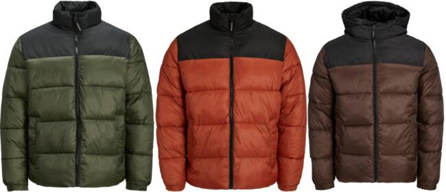 Jack & Jones Steppjacke Etoby   verschiedene Farben für 24,99€ (statt 35€)