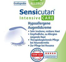 Sensicutan®CARE Augenlidcreme-Probe gratis anfordern