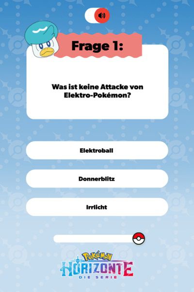 Toggo: Quiz über Pokémon Serie Horizonte gratis