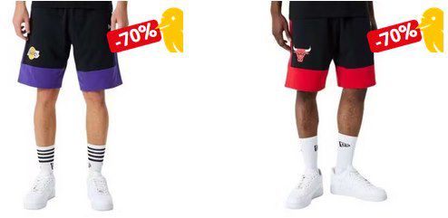 NEW ERA NBA Shorts Lakers & Bulls für je 19,99€ (statt 40€)