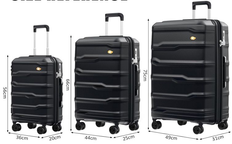 MGOB Hartschalen Reisekoffer Set mit TSA Schloss für 125,99€ (statt 180€)