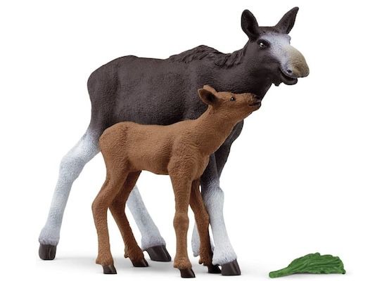 schleich 42603 Elchkuh mit Kalb für 6€ (statt 13€)