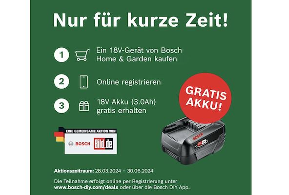Bosch Multifunktionswerkzeug AdvancedMulti 18 für 109,99€ (statt 136€)