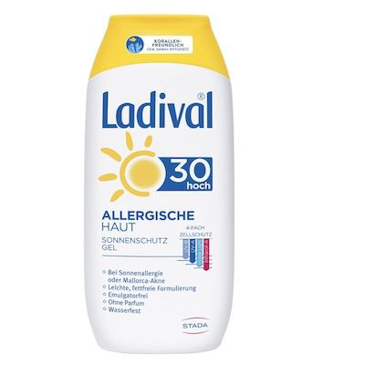 200g Ladival Allergische Haut Sonnenschutz Gel LSF 30 ab 11,34€ (statt 16€)