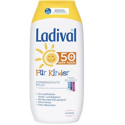 🌞 Ladival Kinder Sonnenmilch mit LSF 50+ ab 9,90€ (statt 14€)