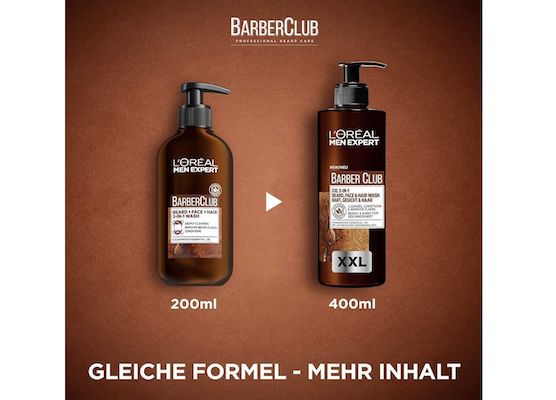 LOréal Men Expert XXL 3 in 1 Bartshampoo ab 7,96€ (statt 10€)