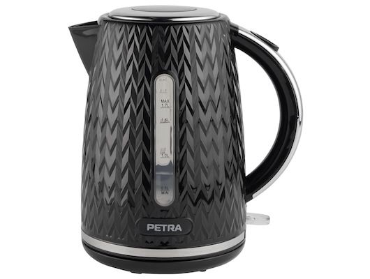 Petra Chevron   Elektrischer Wasserkocher mit 1,7L für 26,59€ (statt 45€)