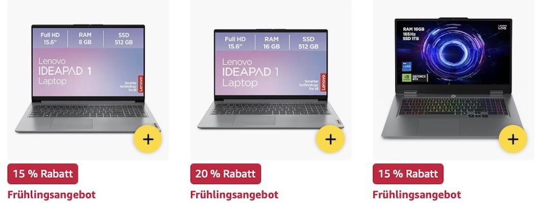 👨‍💻 Amazon: Lenovo im Frühlings Sale z.B. Legion Tower 5i Gaming AI Desktop PC für 1.999€ (statt 2.200€)