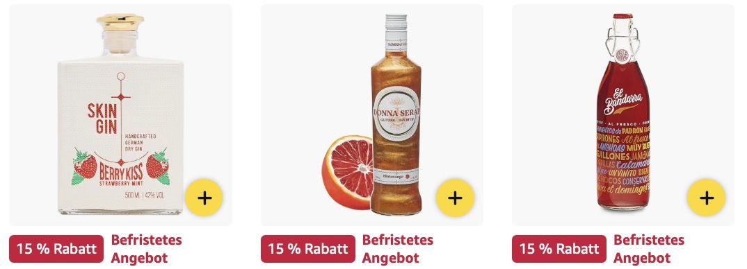 🍹 Amazon: Bier, Wein und Spirituosen im Megasale z.B. effect Vodka Mix Set für 19,99€ (statt 24€)