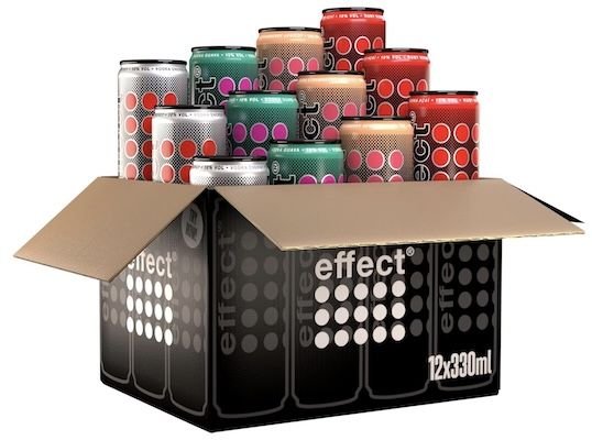 🍹 Amazon: Bier, Wein und Spirituosen im Megasale z.B. effect Vodka Mix Set für 19,99€ (statt 24€)