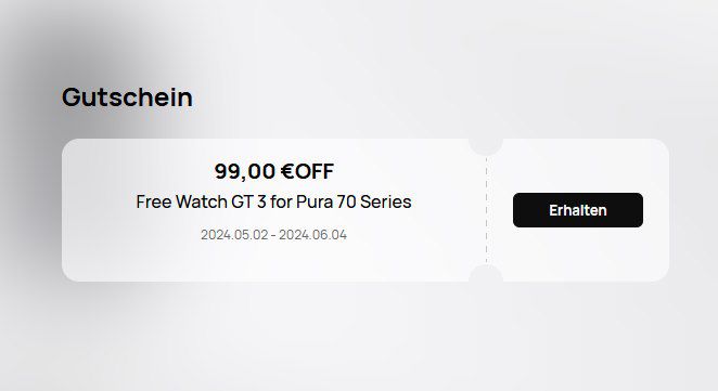 🚀 Huawei Pura 70 inkl. Freebuds Pro 3, Watch GT 3 & mehr ab 999€ (statt 1.419€)