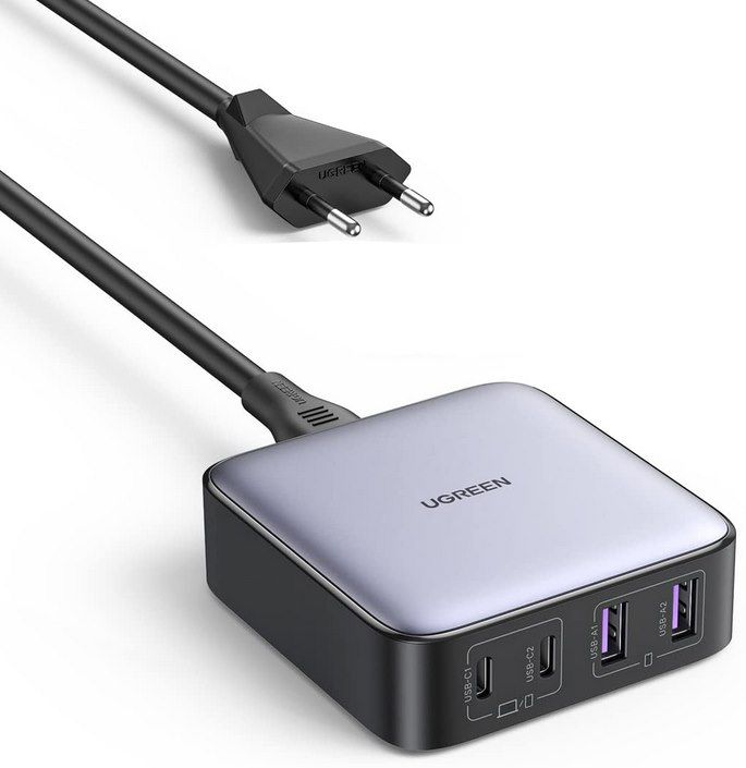 UGREEN Nexode 65W GaN Ladegerät mit 2x USB-C & USB Port für 39,99€ (statt 45€)