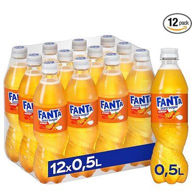🍊 12x Fanta Zero Orange (je 500 ml) ab 10,16€ (statt 16€)