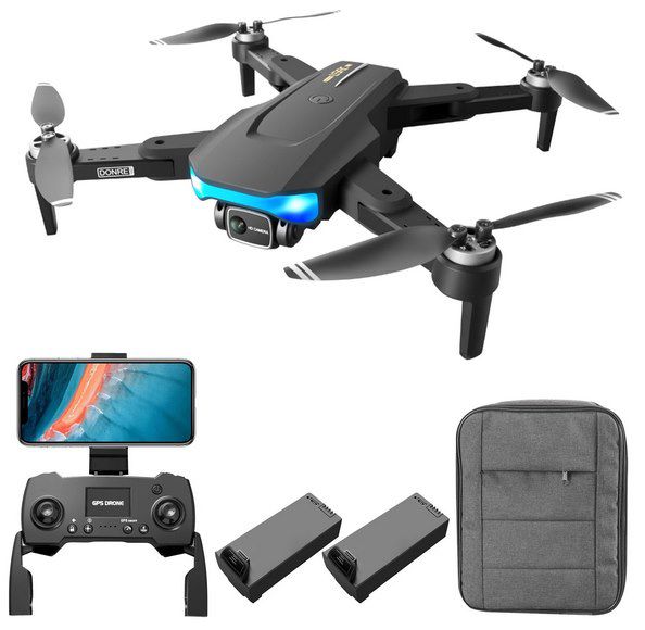 LS-38 GPS RC FPV Drohne mit 6k Bild & HD Video für 88,34€ (statt 105€)