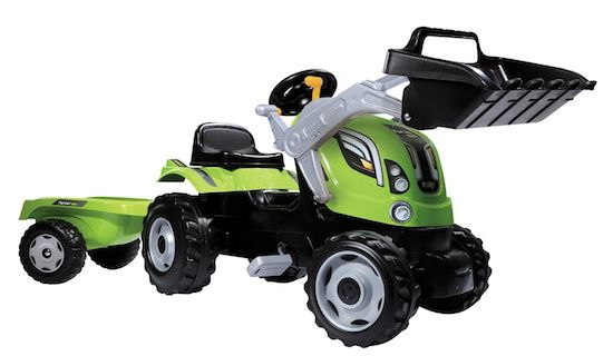 SMOBY Trettraktor Farmer Max mit Anhänger ab 59,99€ (statt 80€)