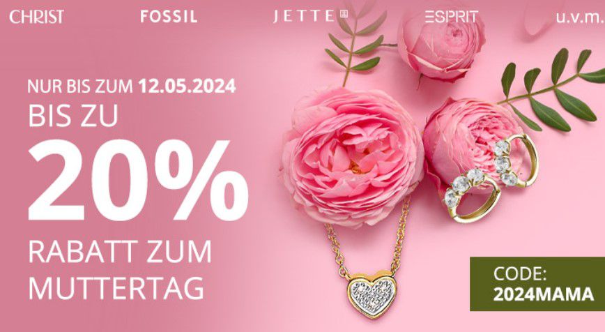 CHRIST bis 20% Rabatt auf ausgewählte Damen Accessoires zum Muttertag