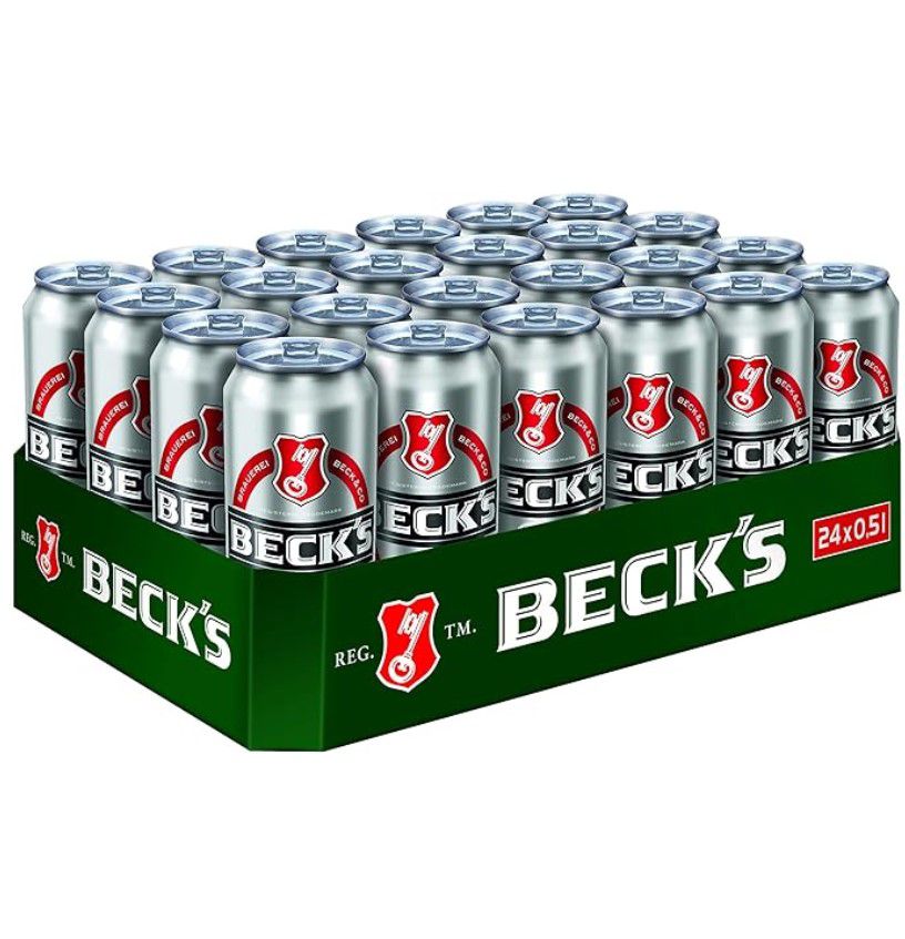 KNALLER! 🍺24x BECK’S Pils Dosenbier ab 17€ (statt 24€) Nur 0,71 € pro Dose!