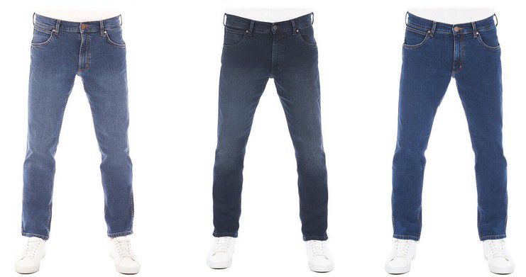 Wrangler Greensboro Herren Regular Stretch Jeans für 49,95€ (statt 70€)