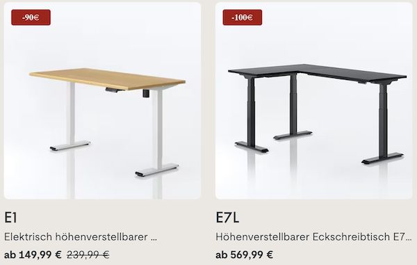 🚀 Flexispot Brand Day Sale + 6% Gutschein   z.B. E5 Tischgestell 206,79€ (statt 255€)