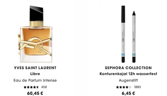 💕 Sephora Muttertag Deals: bis zu  30% Rabatt auf Parfüm & Pflege