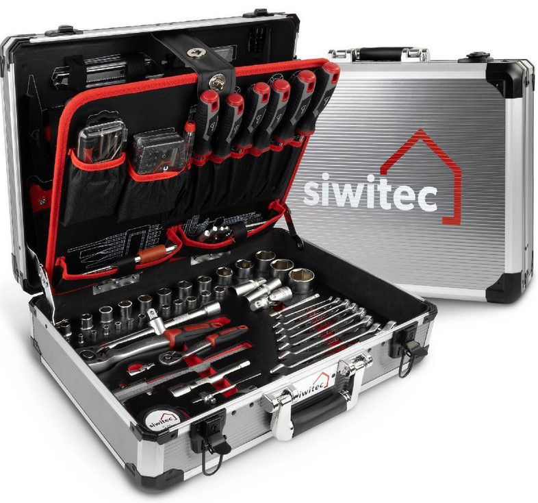siwitec Werkzeugkoffer Set 139-teilig für 134,99€ (statt 180€)