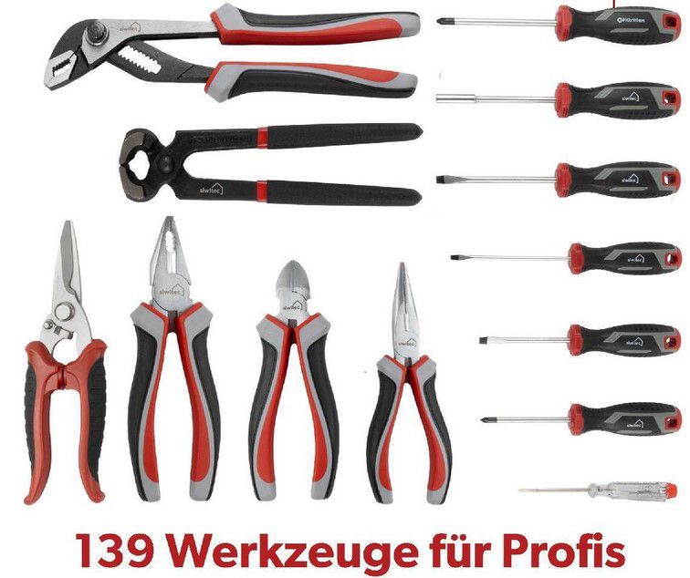 🛠 siwitec Werkzeugkoffer Set 139 teilig für 134,99€ (statt 180€)