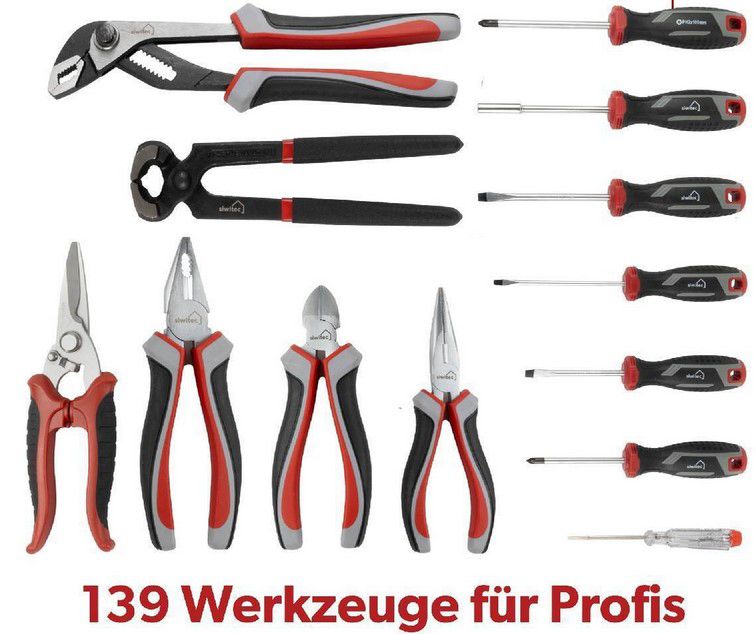 🛠 siwitec Werkzeugkoffer Set 139 teilig für 149,90€ (statt 200€)